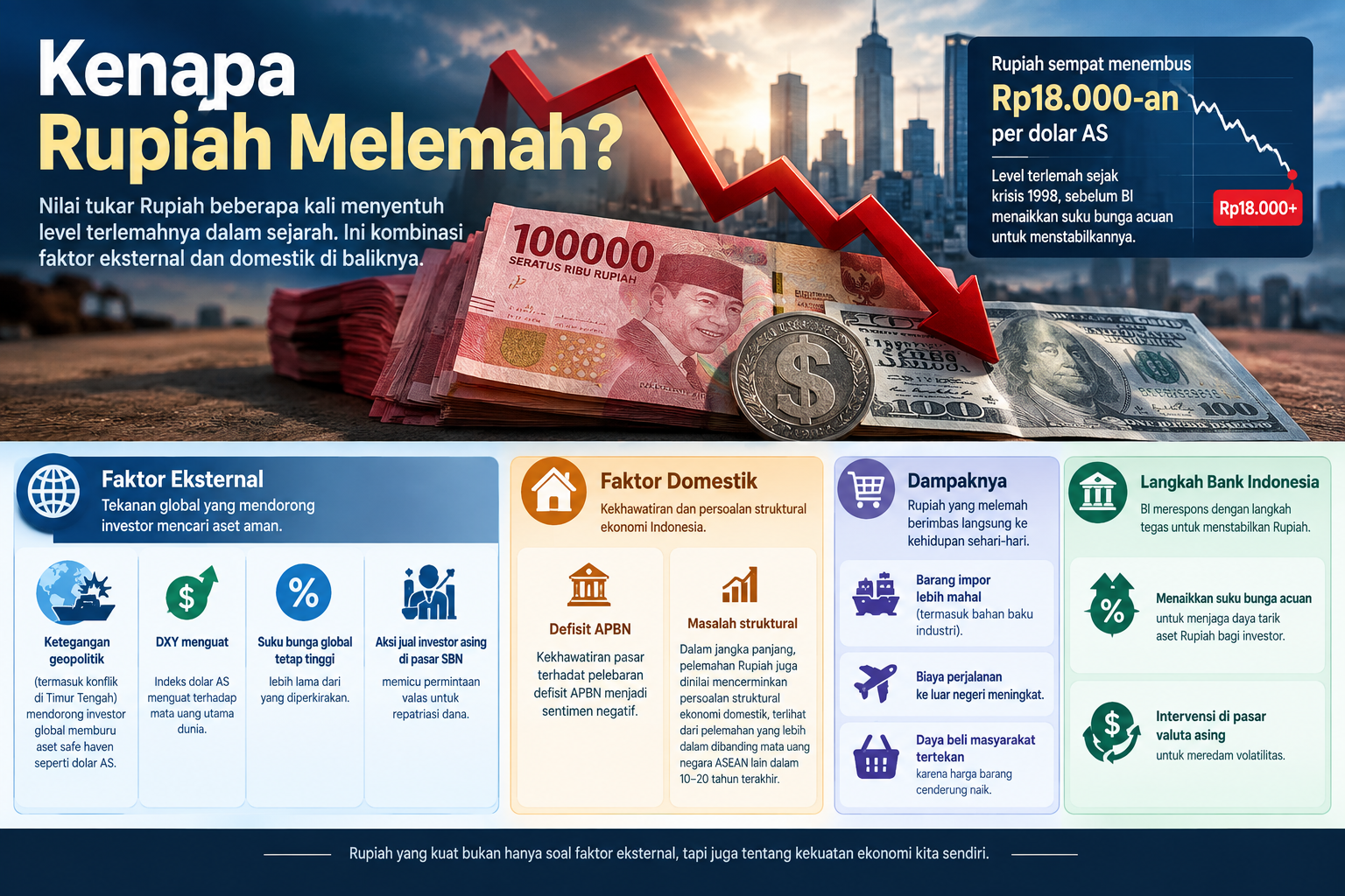Kenapa Rupiah Melemah?